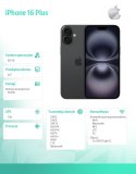 IPhone 16 Plus 512GB - Czarny