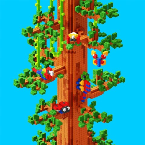 Klocki Magnetyczne Pixio Bright Animals 90 | Story Series Toyki