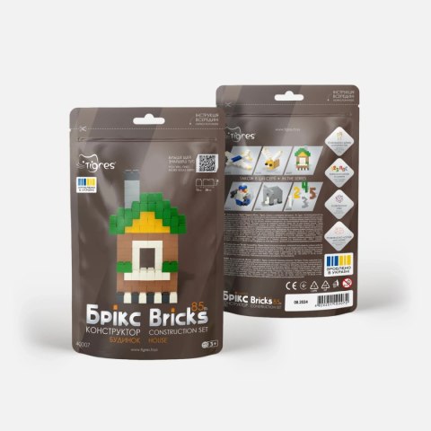 Klocki konstrukcyjne Bricks - Dom - 85 el. Tigres Klocki konstrukcyjne Bricks - Dom - 85 el. Tigres