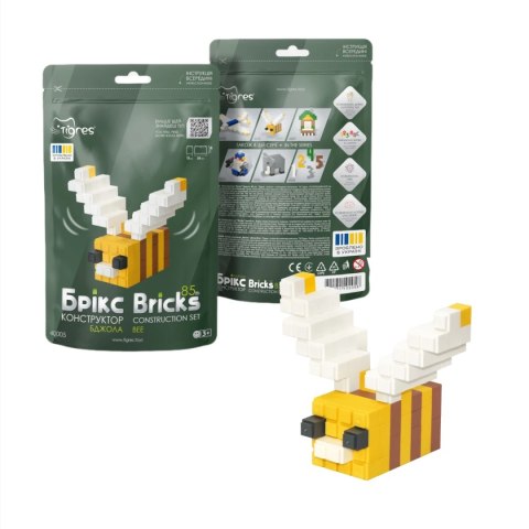 Klocki konstrukcyjne Bricks - Pszczoła - 85 el. Tigres