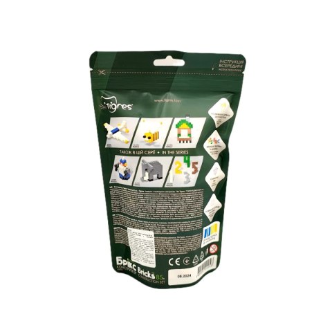 Klocki konstrukcyjne Bricks - Pszczoła - 85 el. Tigres