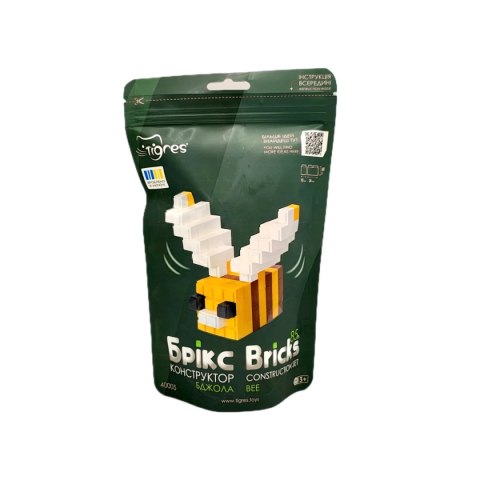 Klocki konstrukcyjne Bricks - Pszczoła - 85 el. Tigres