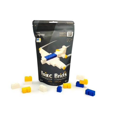 Klocki konstrukcyjne Bricks - Samolot - 85 el. Tigres Klocki konstrukcyjne Bricks - Samolot - 85 el. Tigres