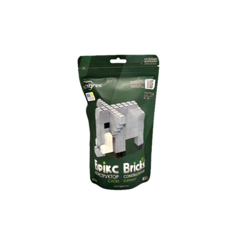 Klocki konstrukcyjne Bricks - Słoń - 85 el. Tigres