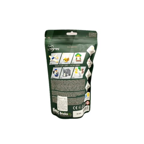 Klocki konstrukcyjne Bricks - Słoń - 85 el. Tigres