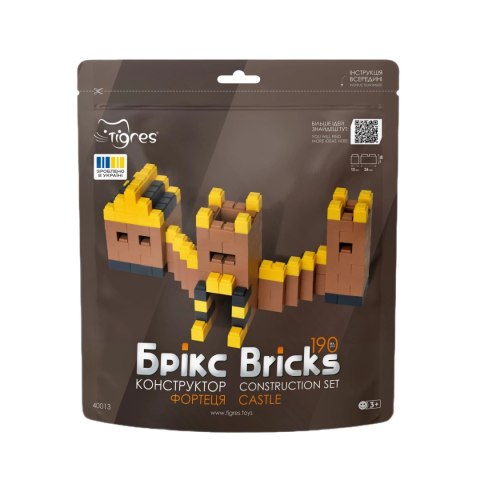 Klocki konstrukcyjne Bricks - Zamek - 190 el. Tigres Klocki konstrukcyjne Bricks - Zamek - 190 el. Tigres