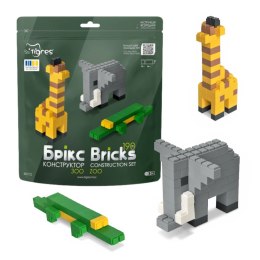 Klocki konstrukcyjne Bricks - Zoo - 190 el. Tigres