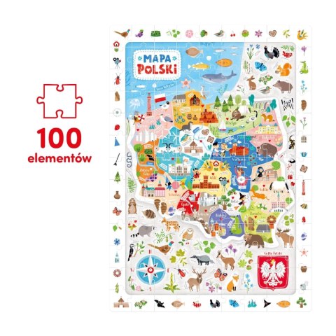 Mapa Polski - puzzle obserwacyjne CzuCzu CzuCzu Mapa Polski - puzzle obserwacyjne CzuCzu CzuCzu