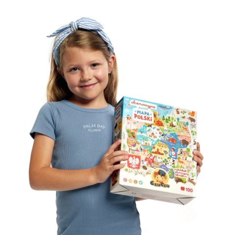 Mapa Polski - puzzle obserwacyjne CzuCzu CzuCzu Mapa Polski - puzzle obserwacyjne CzuCzu CzuCzu