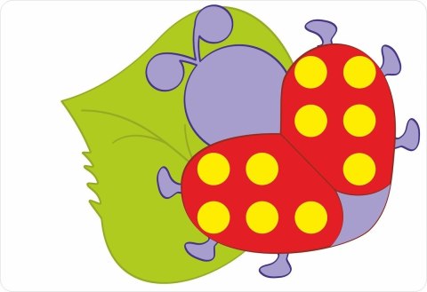 Mozaika edukacyjna dla młodszych dzieci Tigres Mozaika edukacyjna dla młodszych dzieci Tigres