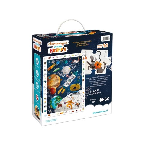 Obserwacyjne puzzle Kosmos 4+ CzuCzu Obserwacyjne puzzle Kosmos 4+ CzuCzu