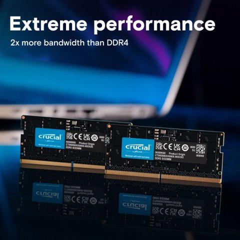 Pamięć DDR5 SODIMM 16GB/4800 CL40 (16Gbit) Pamięć DDR5 SODIMM 16GB/4800 CL40 (16Gbit)