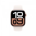 Pasek sportowy w kolorze łagodnego różu do koperty 42 mm - rozmiar M/L
