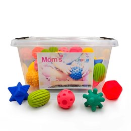 Piłeczki sensoryczne - zestaw 45 el. Mom's Care