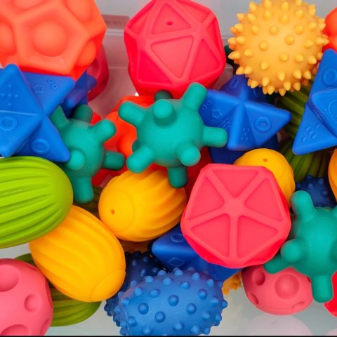 Piłeczki sensoryczne - zestaw 45 el. Mom's Care