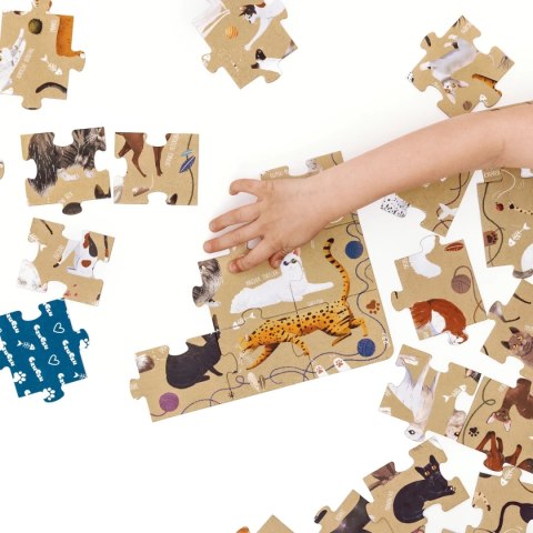 Puzzlove CzuCzu Koty 60 el. 4+ CzuCzu Puzzlove CzuCzu Koty 60 el. 4+ CzuCzu