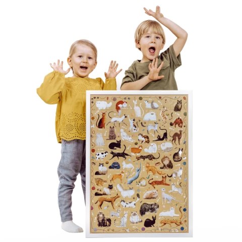 Puzzlove CzuCzu Koty 60 el. 4+ CzuCzu Puzzlove CzuCzu Koty 60 el. 4+ CzuCzu