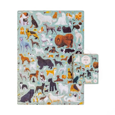 Puzzlove CzuCzu Psy 40 el. 3+ CzuCzu Puzzlove CzuCzu Psy 40 el. 3+ CzuCzu