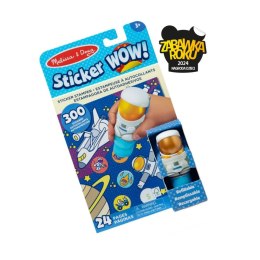Sticker Wow - Książeczka i stempelek z naklejkami - Astronauta Nefere