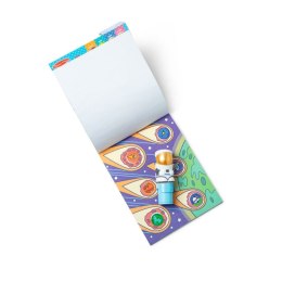 Sticker Wow - Książeczka i stempelek z naklejkami - Astronauta Nefere