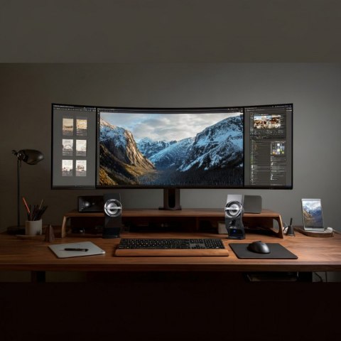 Głośniki komputerowe 6W AC805 USB Black