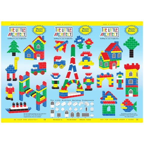 Klocki Little Architect Master Builder 620 el. Little Architect
