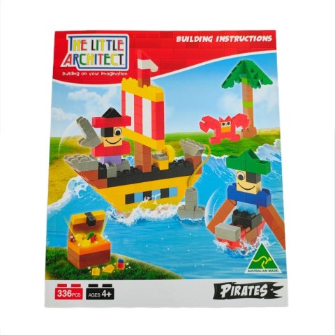Klocki Little Architect Pirates - 335 el. Little Architect