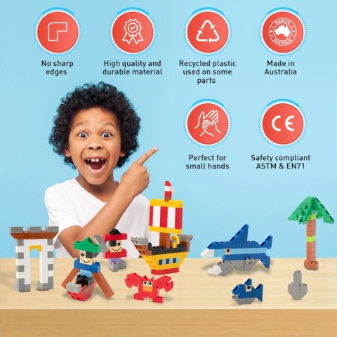 Klocki Little Architect Pirates - 335 el. Little Architect