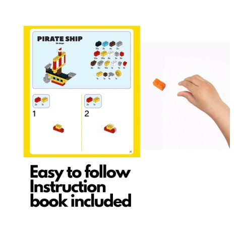 Klocki Little Architect Pirates - 335 el. Little Architect