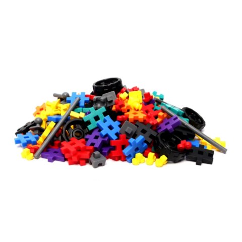 Klocki MELI Basic Tech+ 780 el. - wafle konstrukcyjne z mechanizmami 3+ Meli