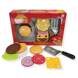 Magnetyczny zestaw burger z grillem 18 el. - Popular Playthings 3+ Popular Playthings