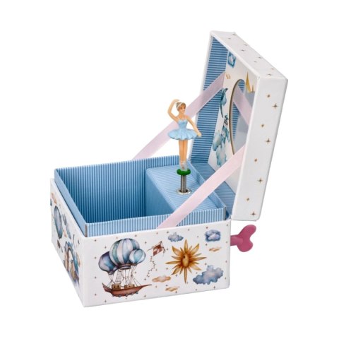 Niebieska pozytywka " Sweet Dreams" - szkatułka z baletnicą Adam Toys