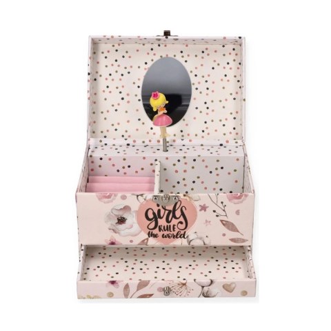 Pozytywka " Girls rule" - szkatułka na skarby Nefere