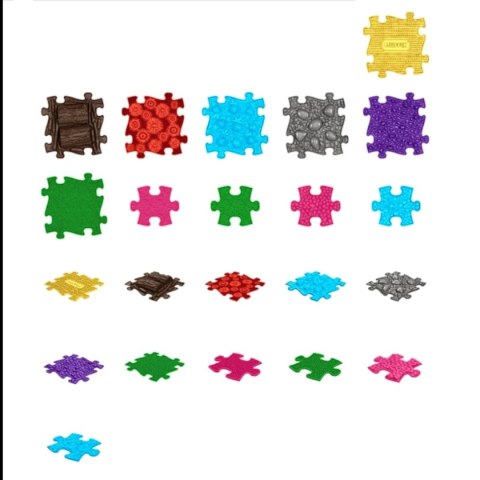 Puzzle dotykowe MUFFIK Medium 2 - 11 el. Muffik