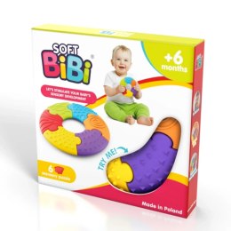 Soft BiBi Sensory Puzzle Circle - układanka sensoryczna 6m+ Meli
