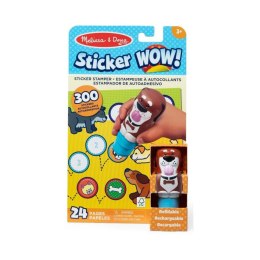 Sticker Wow - Książeczka i stempelek z naklejkami - Pies Nefere
