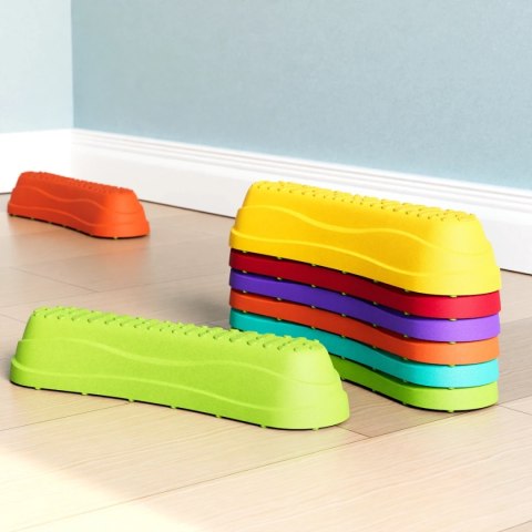 Stopnie sensoryczne Soft Bibi Balance Steps - 6szt. Meli