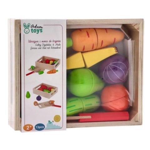 Warzywa i owoce w skrzynce - do krojenia Nefere