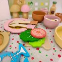 Drewniany zestaw kuchenny dla dzieci 40+ el. - Kabi 3+ Kabi