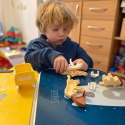 Figurki magnetyczne 3D safari Lew i Słoń - Half Toys 3+ Half Toys