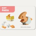 Figurki magnetyczne dinozaury 3D Ankylo i Para - Half Toys 3+ Half Toys