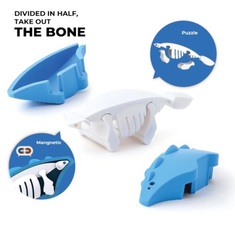 Figurki magnetyczne dinozaury 3D Ankylo i Para - Half Toys 3+ Half Toys