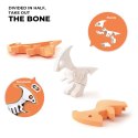 Figurki magnetyczne dinozaury 3D Ankylo i Para - Half Toys 3+ Half Toys
