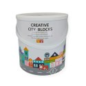 Klocki drewniane miasto sorter 100 elementów - Kabi 3+ Kabi