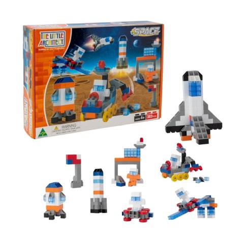 Klocki konstrukcyjne Little Architect Space 383 el. - 4+ Little Architect