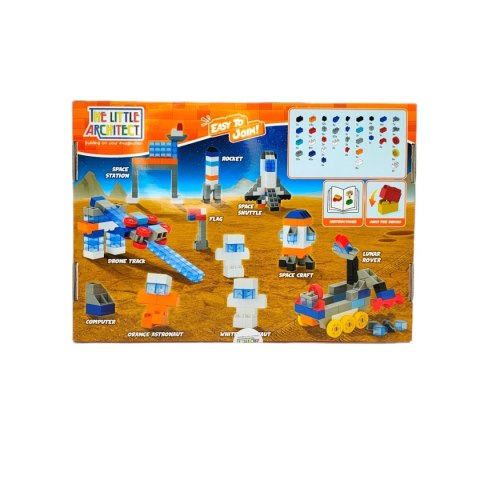 Klocki konstrukcyjne Little Architect Space 383 el. - 4+ Little Architect