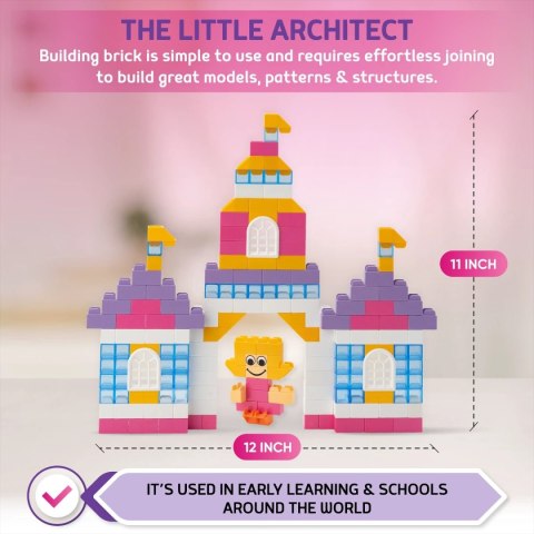 Klocki konstrukcyjne Little Architect Unicorn 370 el. 4+ Little Architect