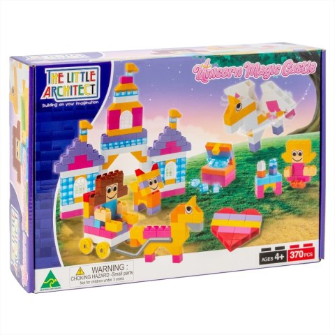 Klocki konstrukcyjne Little Architect Unicorn 370 el. 4+ Little Architect