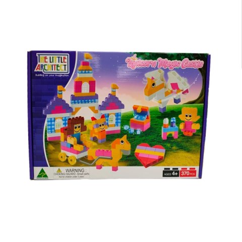 Klocki konstrukcyjne Little Architect Unicorn 370 el. 4+ Little Architect