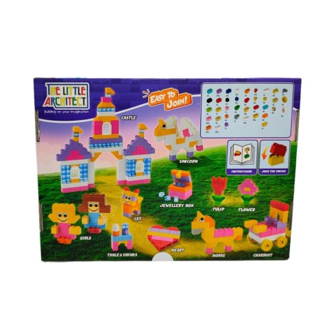 Klocki konstrukcyjne Little Architect Unicorn 370 el. 4+ Little Architect